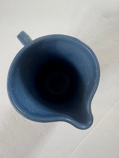 VTG Blue Ceramic Creamer