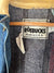Vintage Roebucks Blanket Lined Denim Chore Coat