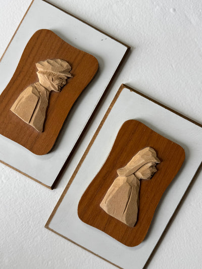 VTG Fisherman Wood Plaque