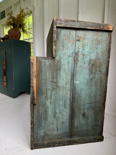 Antique Painted Wood Chest