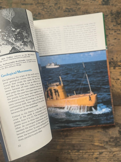 1973 The Ocean World Of Jacques Cousteau Vol 17 Book - Diamonds & Rust