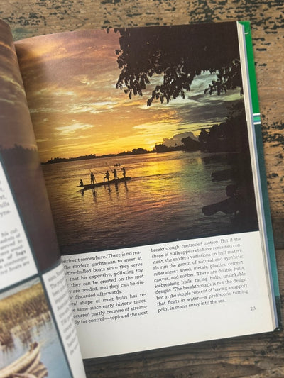 1973 The Ocean World Of Jacques Cousteau Vol 20 Book - Diamonds & Rust