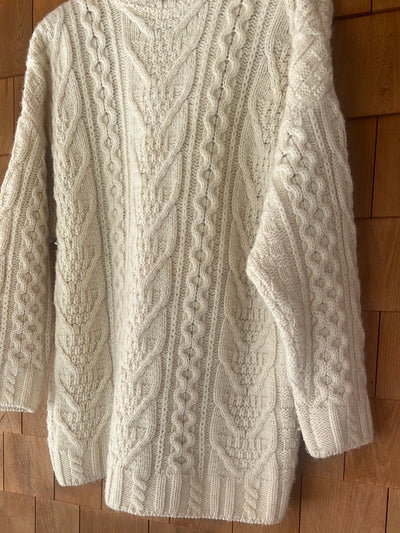Vintage Inis Crafts Wool Sweater - Mock Neck
