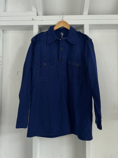 Vintage Indigo Pop Over Shirt