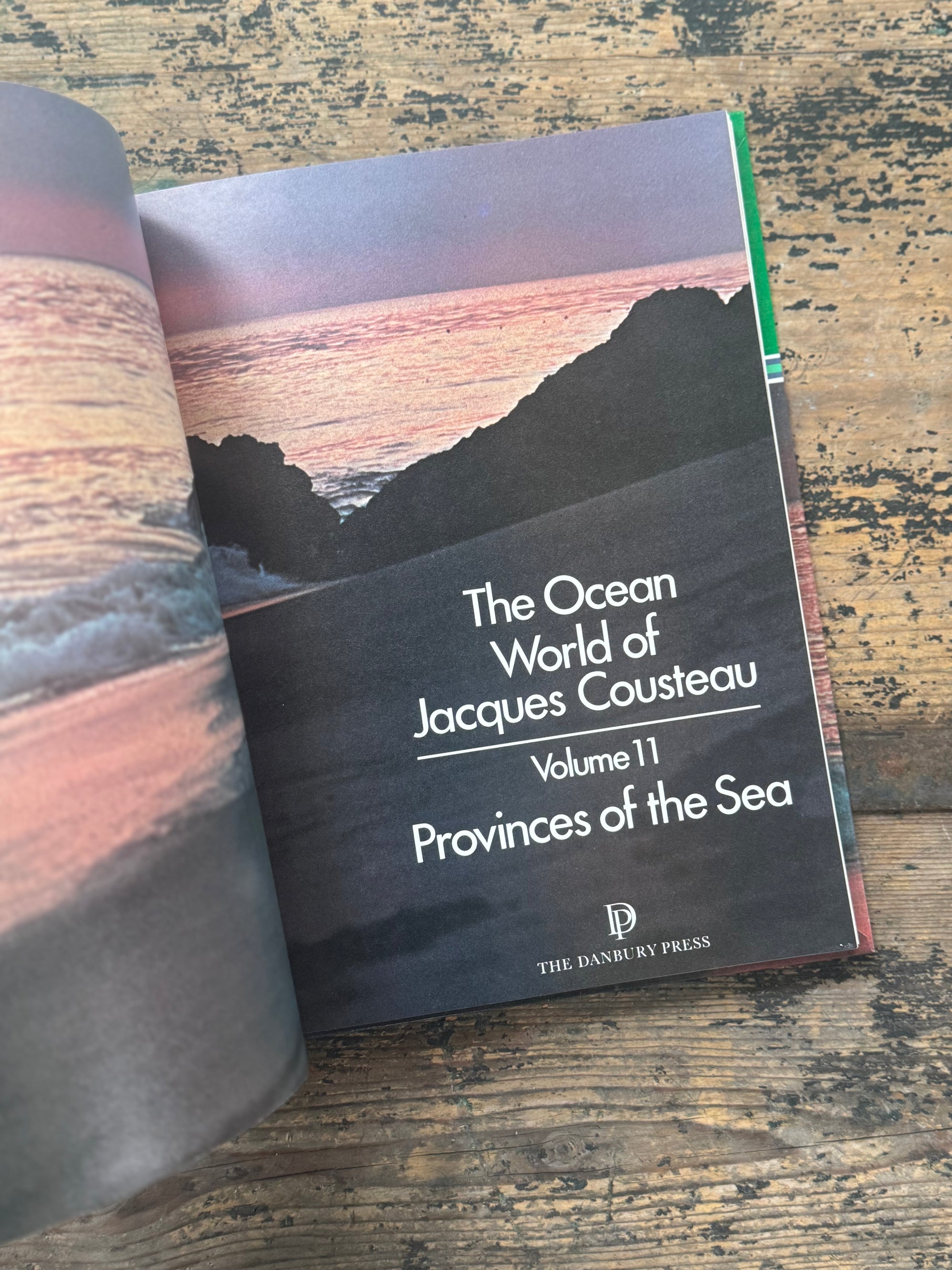 1973 The Ocean World Of Jacques Cousteau Vol 11 Book