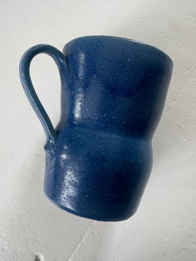 VTG Blue Ceramic Creamer
