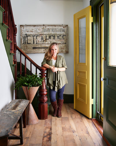 Antique We Tea House Old Sign