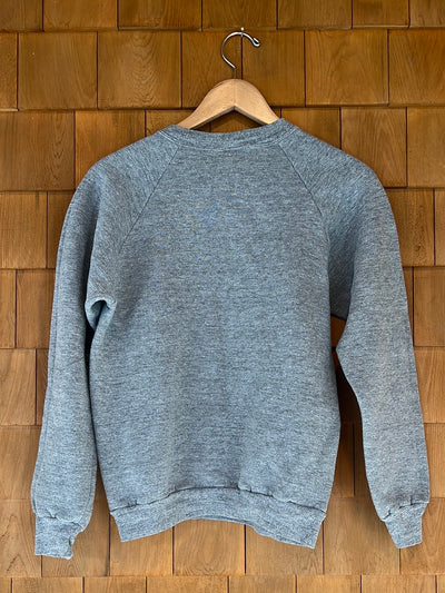 Vintage Dartmouth Heather Grey Raglan - Quilt Patch