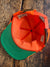 Vintage Buck Bay Safety Orange Camo Hat