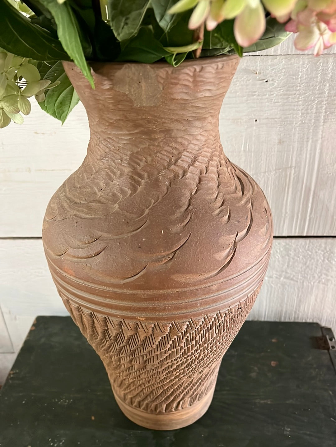 Vintage Handmade Terracotta Vase