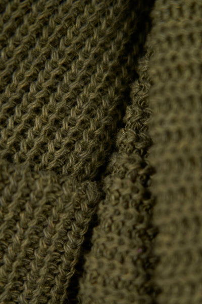 NEW Thicket Green Upcycled Cotton Watchcap: One Size