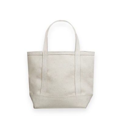 Mini Tote: Natural Canvas