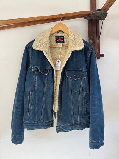 VTG WC Fleece Lined Denim Jacket