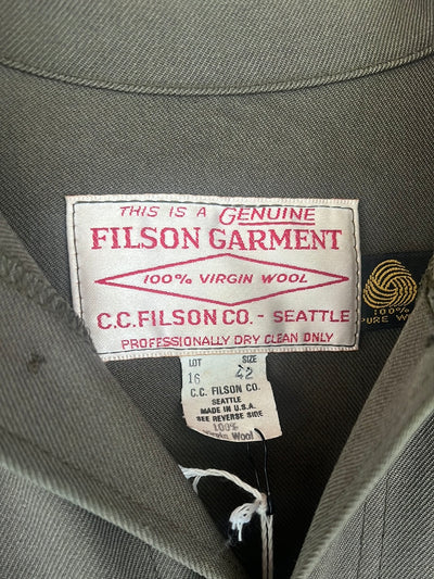 Vintage FILSON Garment Wool Cruiser Jacket