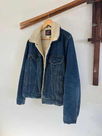 VTG WC Fleece Lined Denim Jacket