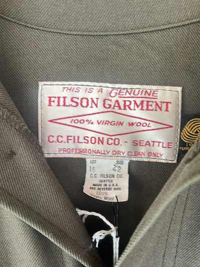 Vintage FILSON Garment Wool Cruiser Jacket