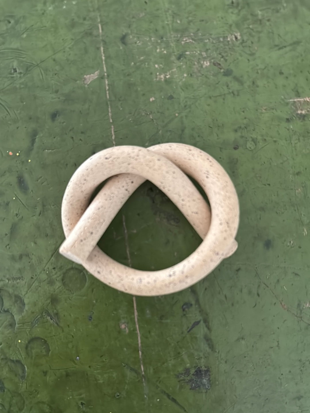 Handmade Ceramic Knot Napkin Rings Set of 4
