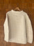 Vintage Hand Knit Fisherman's Wool Sweater