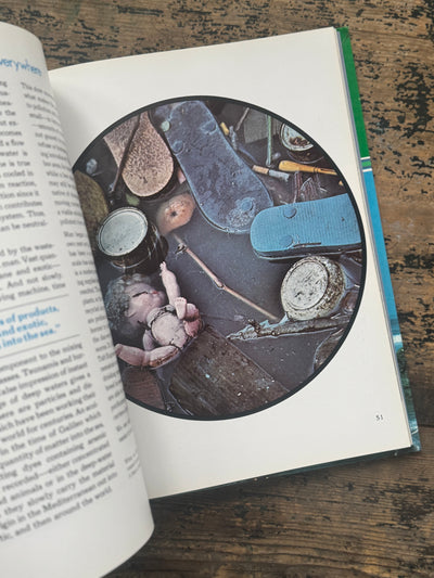 1973 The Ocean World Of Jacques Cousteau Vol 19 Book