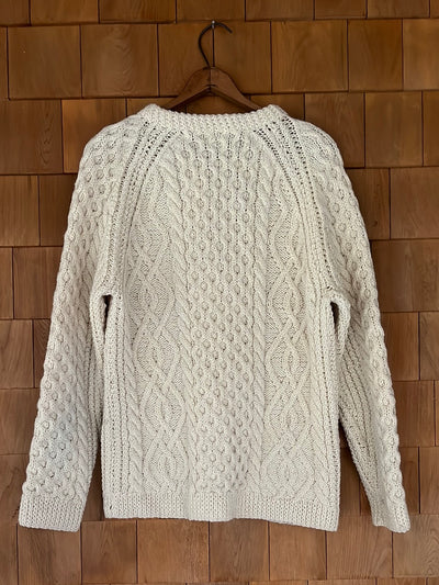 Vintage Irish Cottage Cardigan Sweater