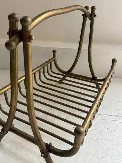 Vintage Brass Carrier