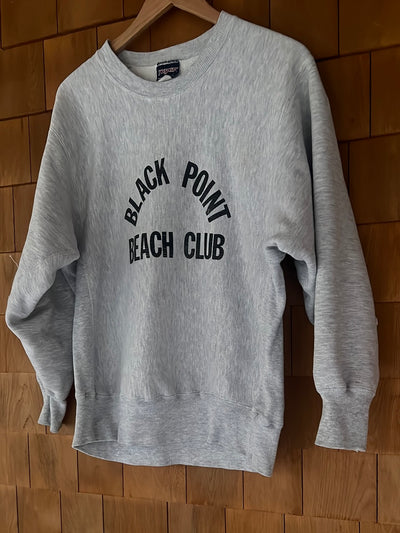 Vintage Black Point Beach Club Reverse Weave Sweatshirt