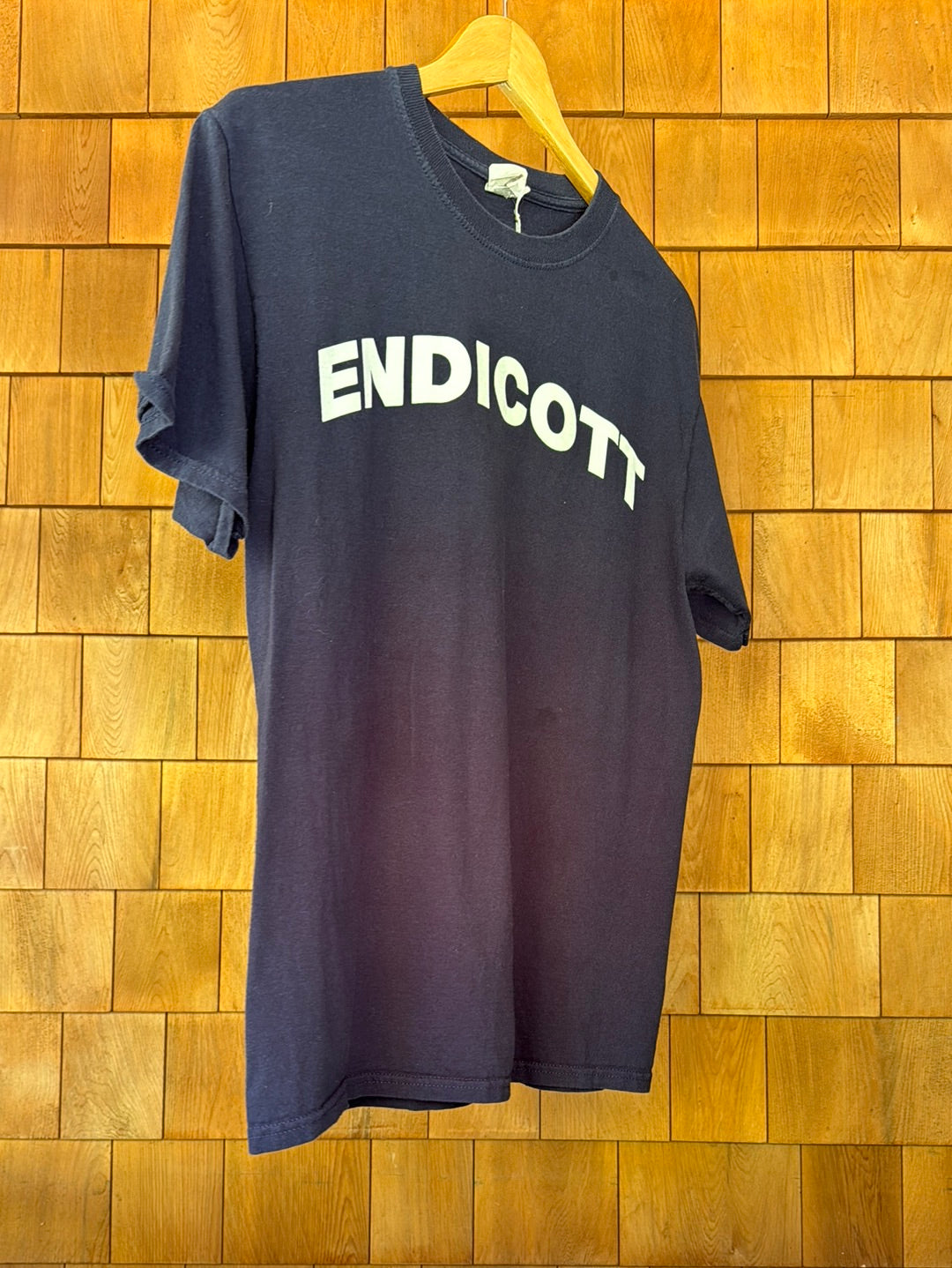 Pre Loved ENDICOTT Navy Blue T-Shirt