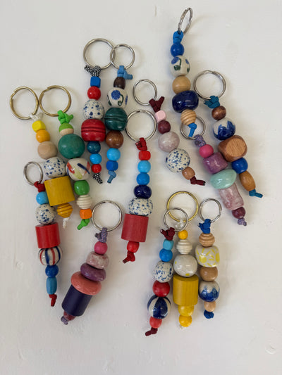 VTG Bead Keychain