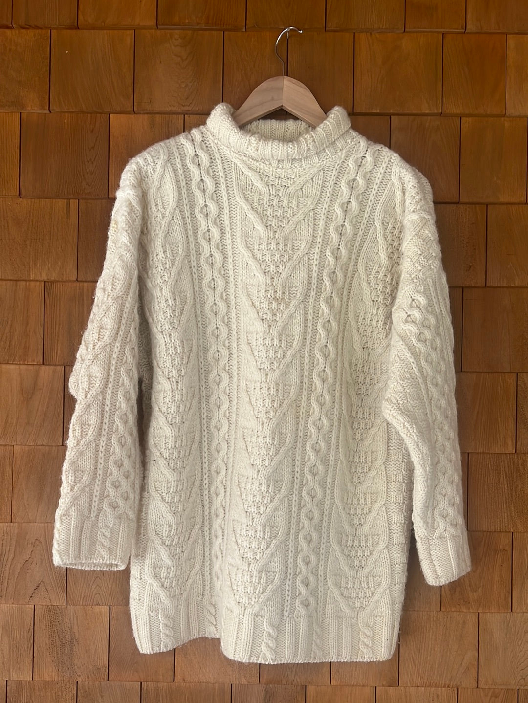 Vintage Inis Crafts Wool Sweater - Mock Neck