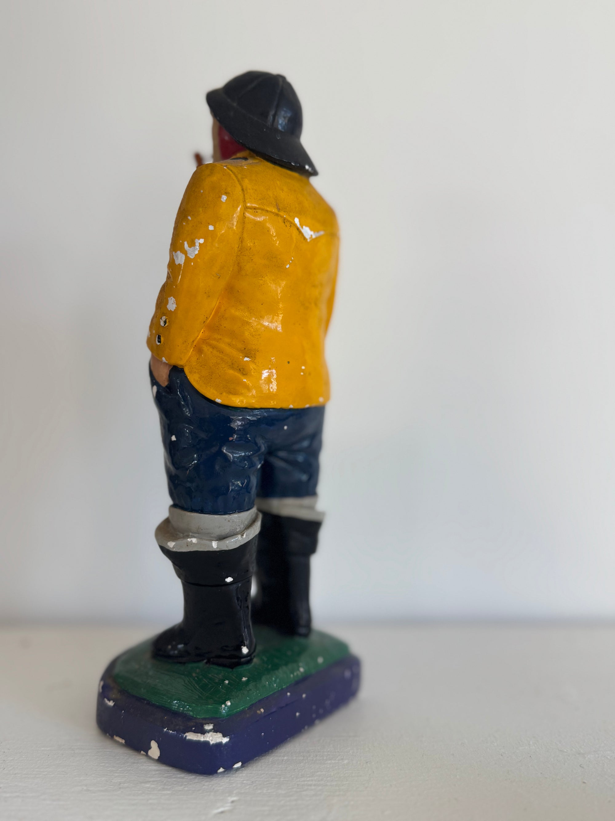 Plaster Fisherman 2