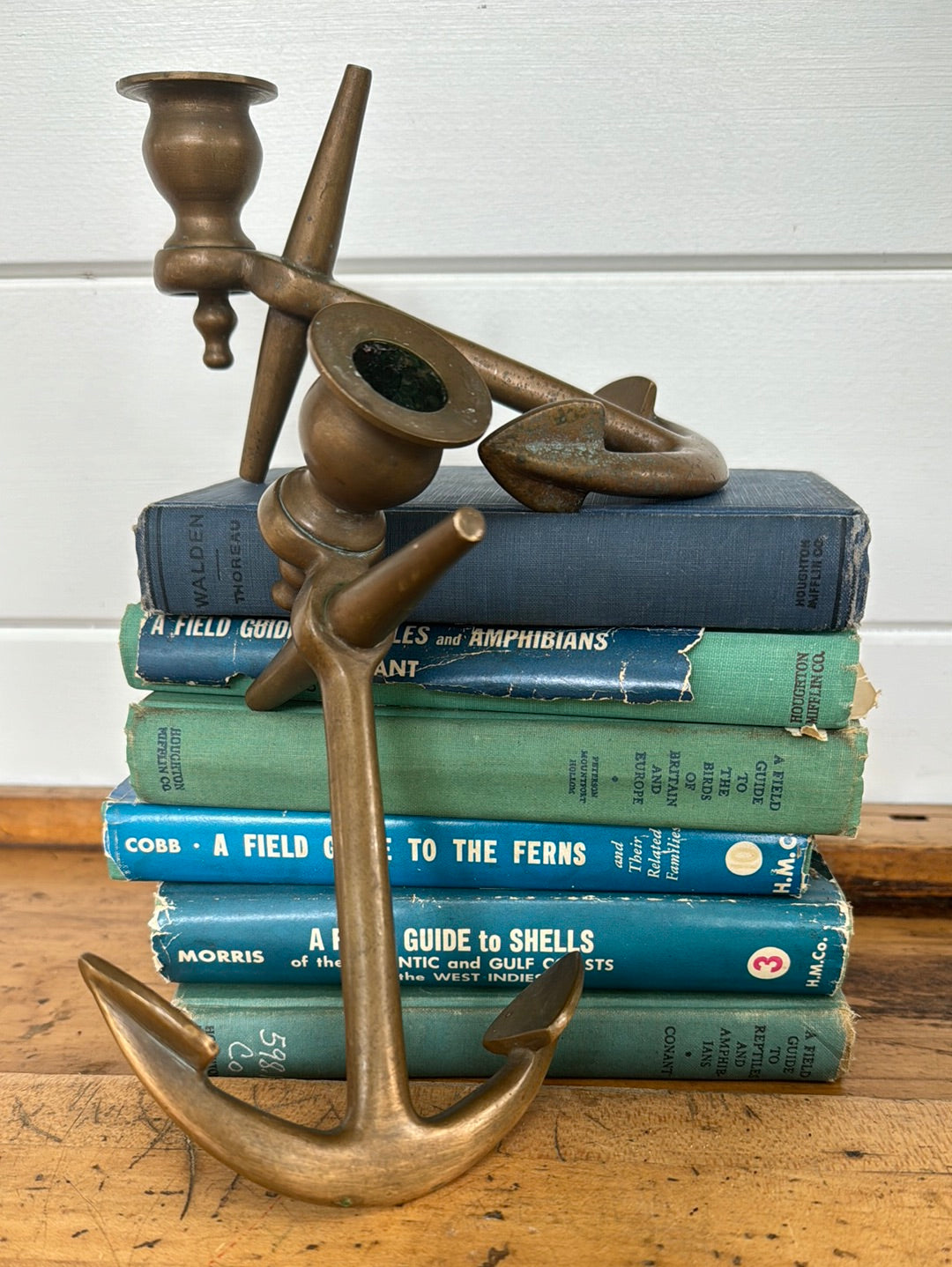 Pair of Brass Anchors