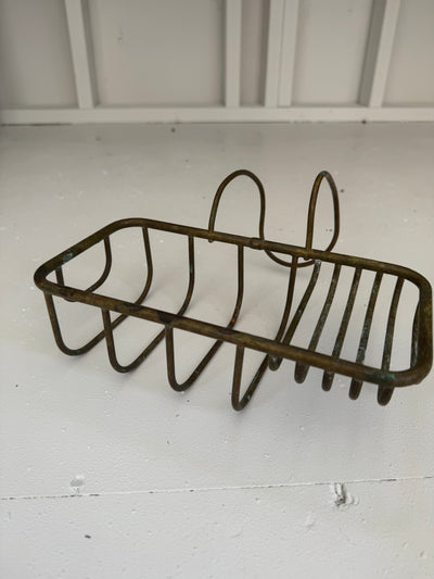 Vintage Brass Soap Dish - Large