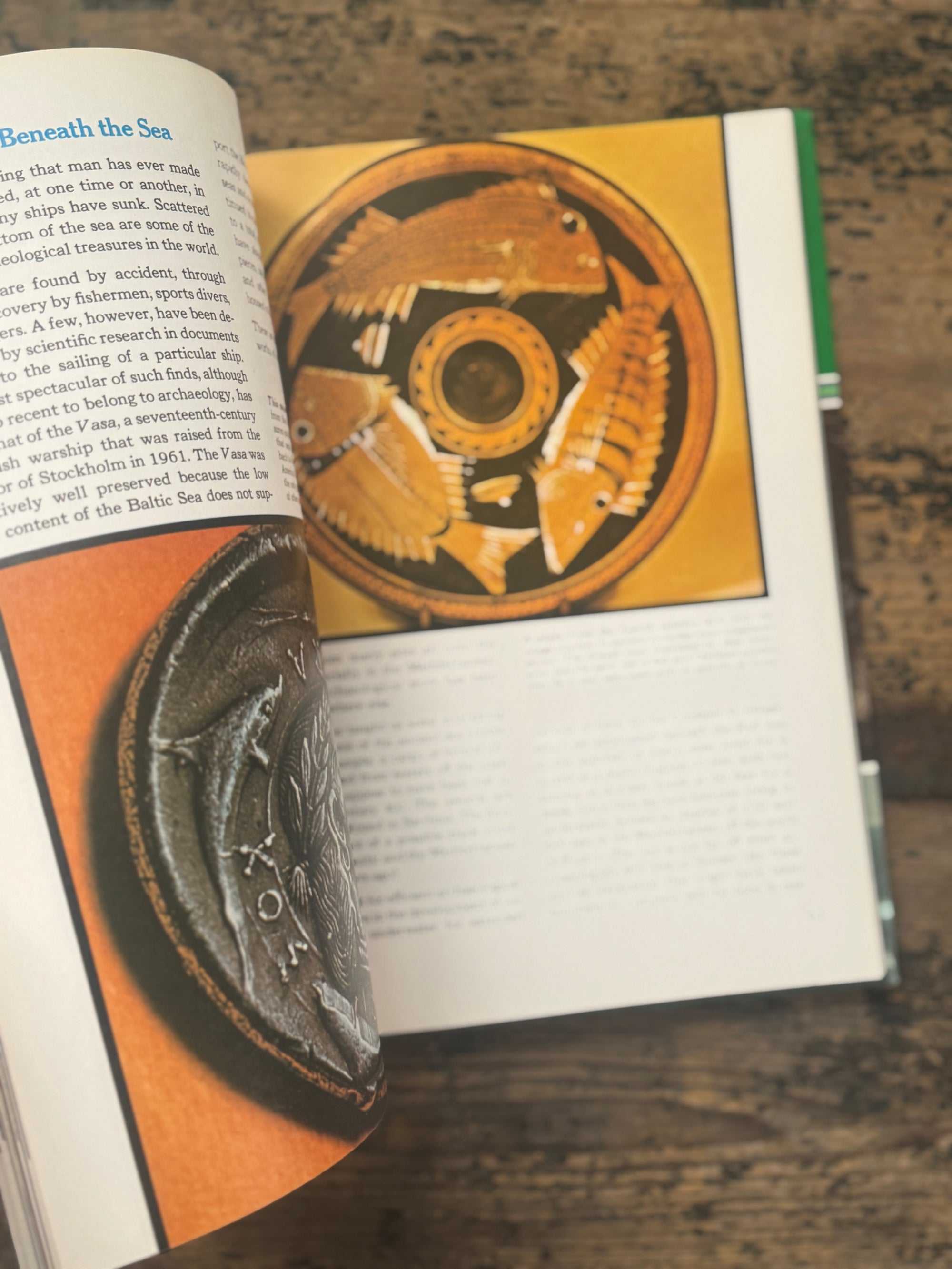 1973 The Ocean World Of Jacques Cousteau Vol 13 Book