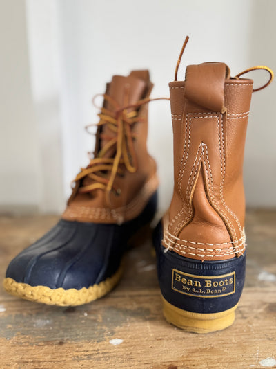 Vintage L.L. Bean Bean Boots - Blue