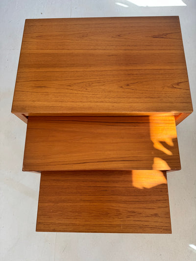 VTG Mid Century Wood Nesting Tables