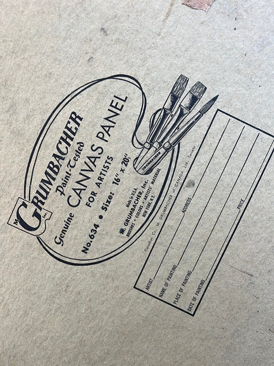 Vintage Daffodil Arrangement Painting