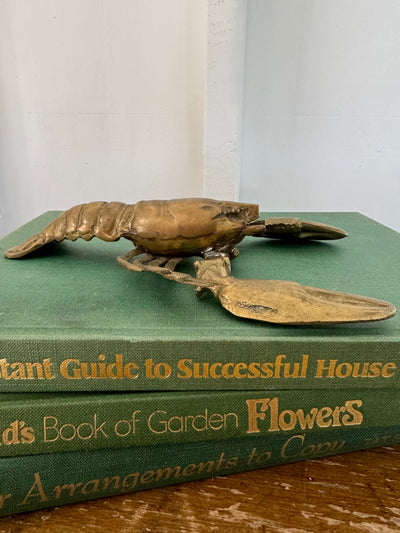 Vintage Brass Lobster