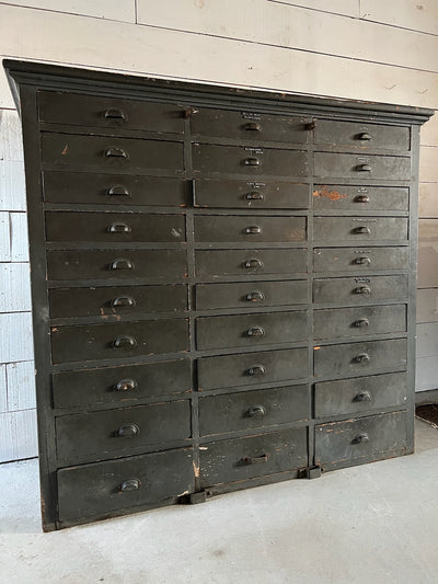 Vintage 30 Drawer Industrial Cabinet