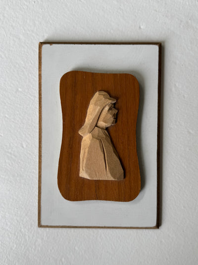 VTG Fisherman Wood Plaque