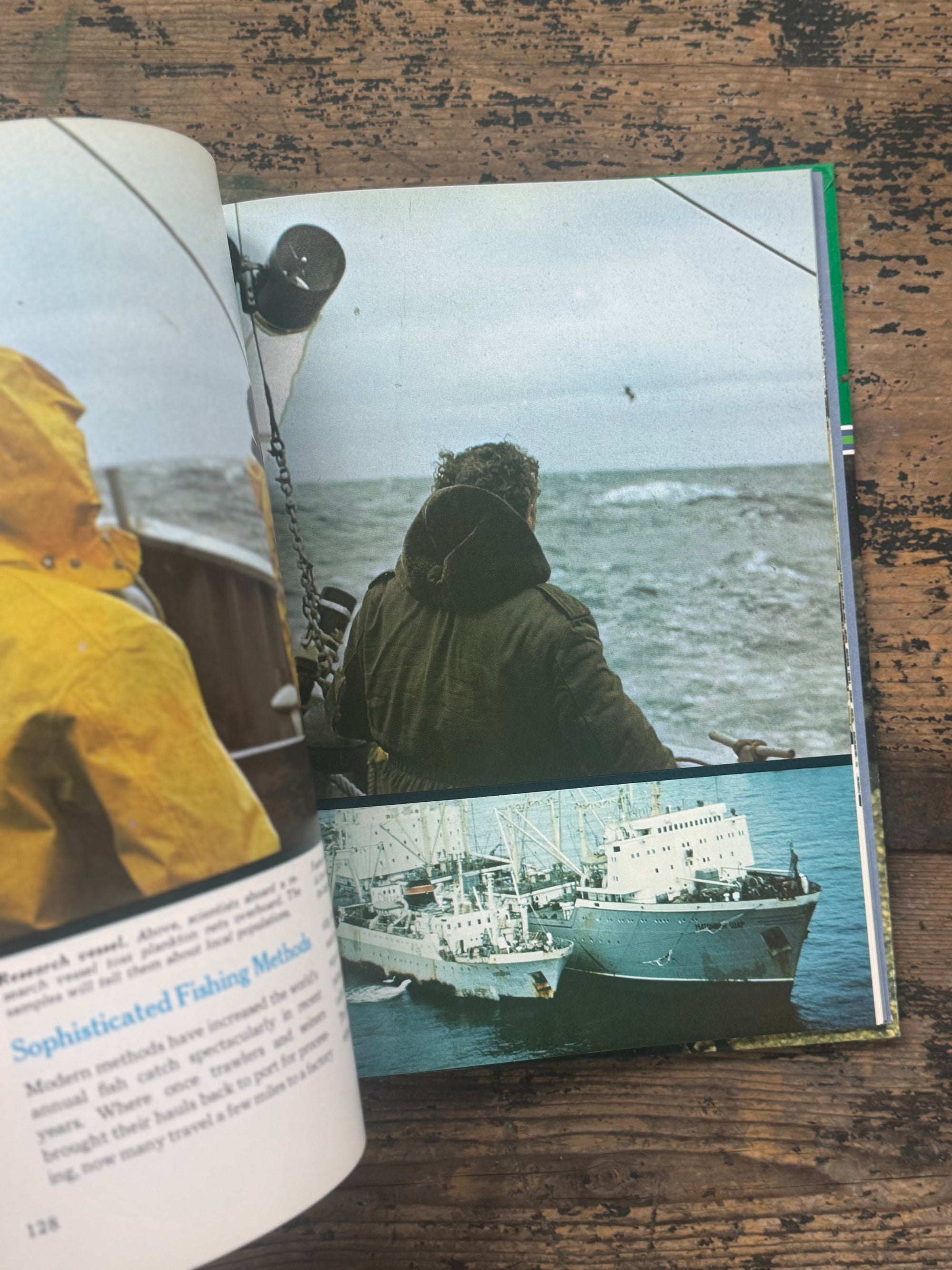 1973 The Ocean World Of Jacques Cousteau Vol 3 Book