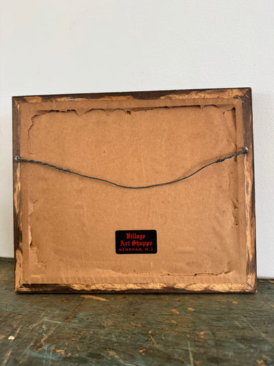 Vintage Framed Black + White Photo