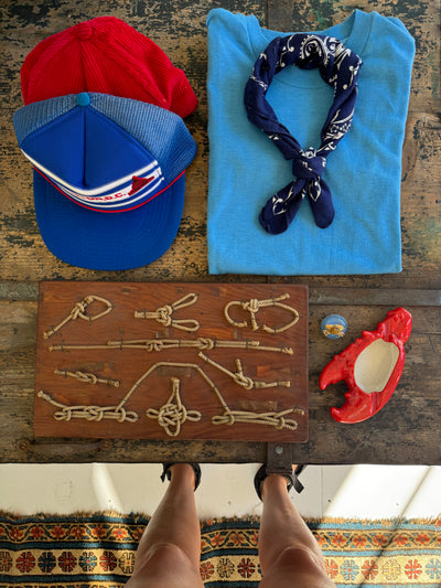 photo of a Vintage Cape Cod Lobster Claw Tray