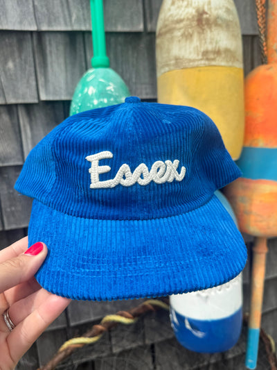 Essex Corduroy Hat - Marine Blue