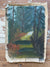 Vintage Forrest Trail Canvas Painting