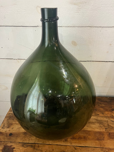 Vintage Glass Bottleneck Jug