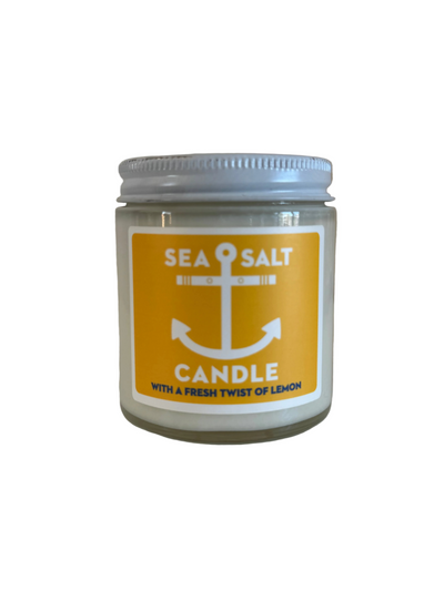 Sea Salt Lemon Candle Cutie