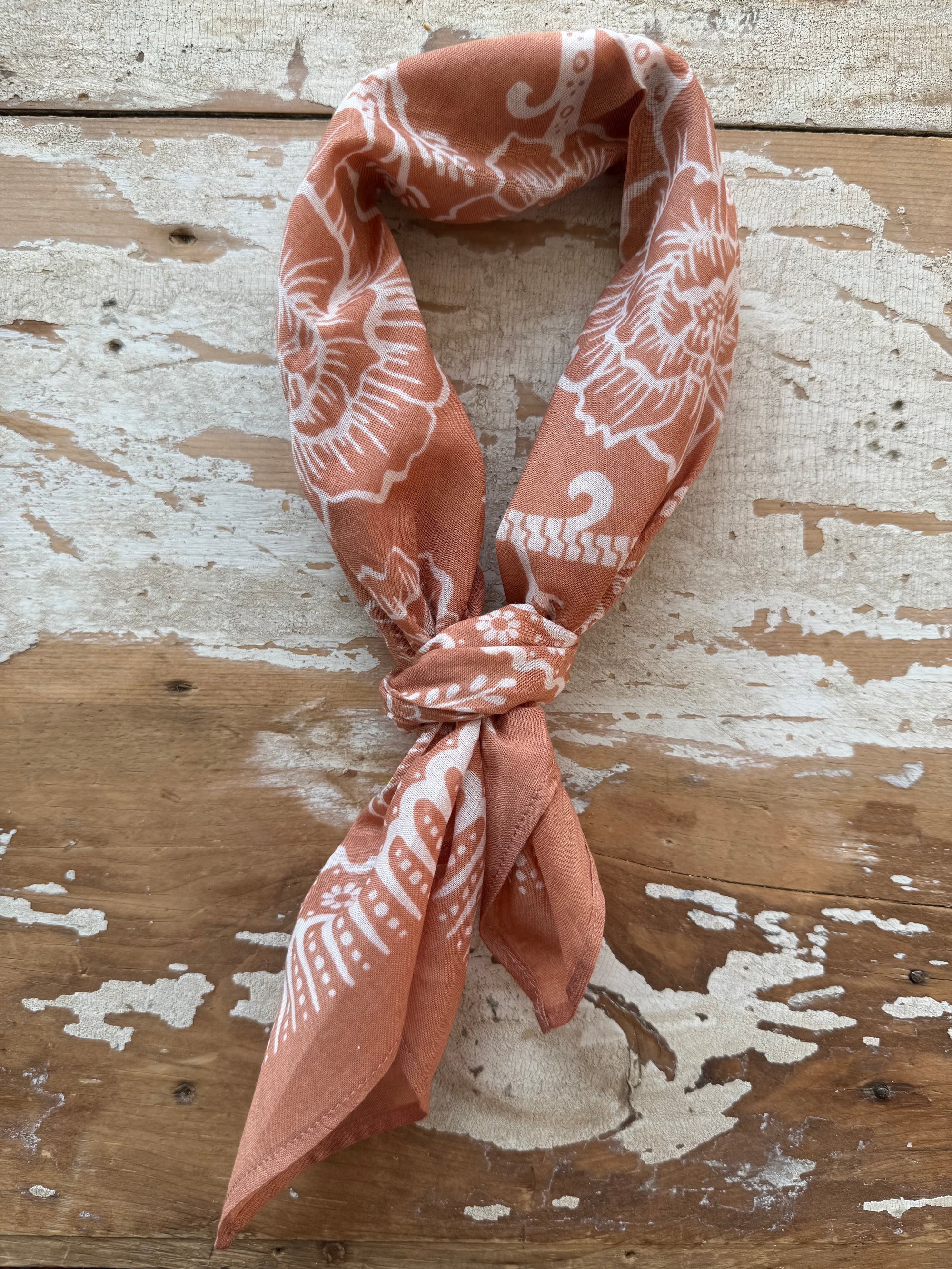Cotton Ramble Bandana - Spice
