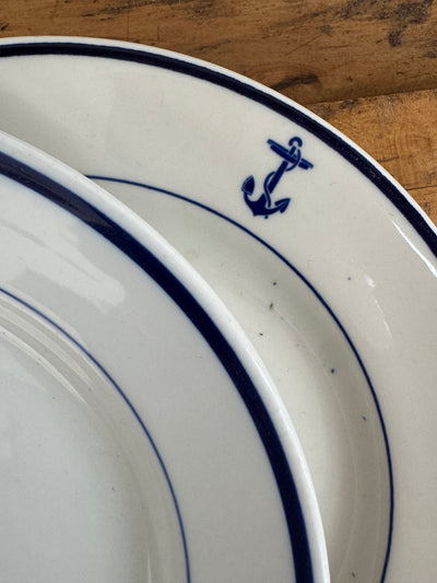 Vintage USN Anchor Plate