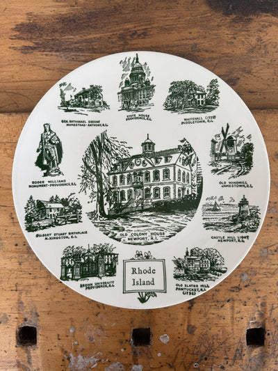 Vintage Rhode Island Souvenir Dish