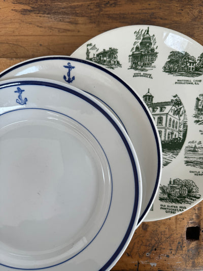 Vintage USN Anchor Plate